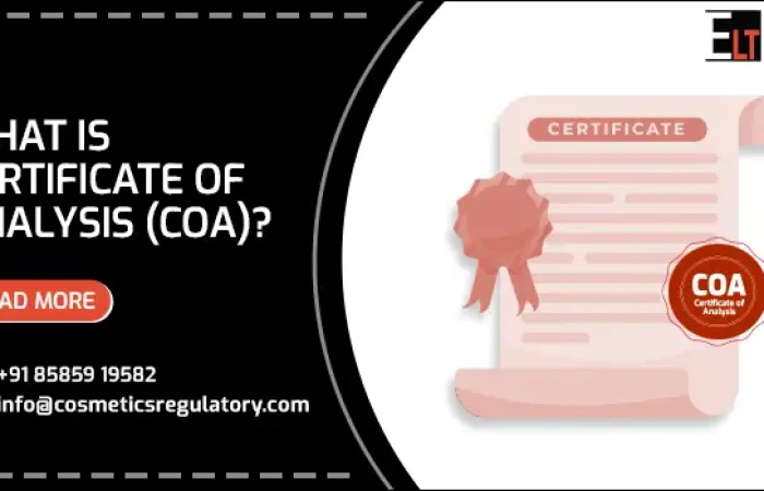 Certificate of Analysis