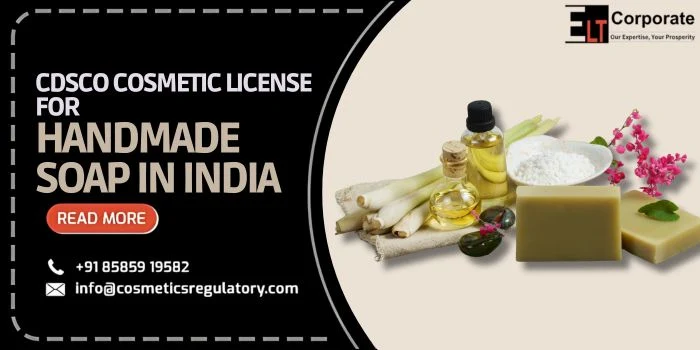 Cosmetic license for handmade soap