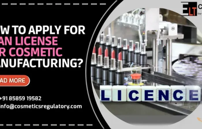 Apply for loan license for cosmetics