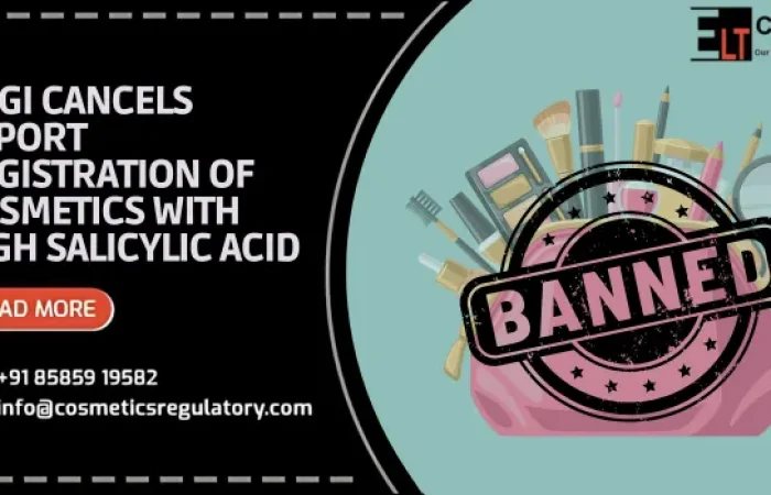 DCGI Bans Skincare Imports With High Salicylic Acid