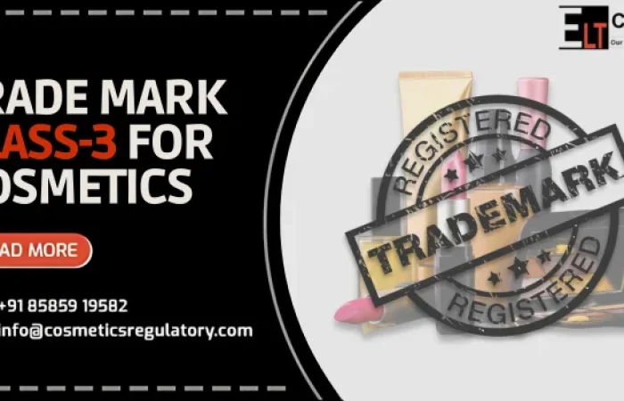 Trademark Class 3 for cosmetics
