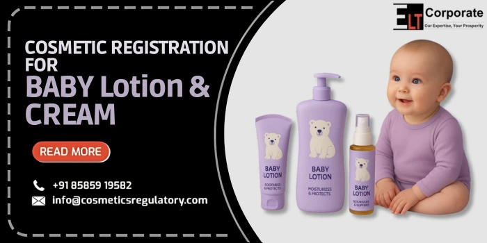 cosmetic registration for baby lotion
