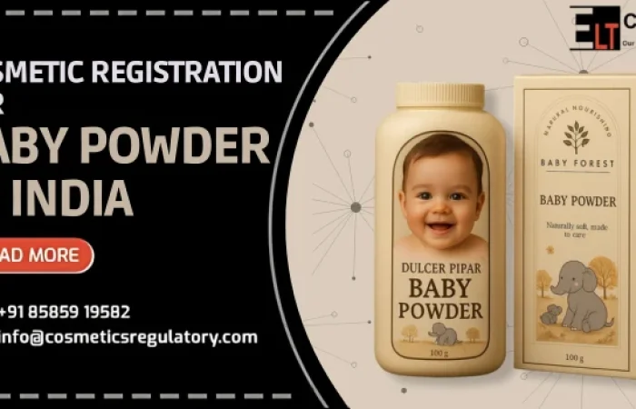 cosmetic registration for baby powder