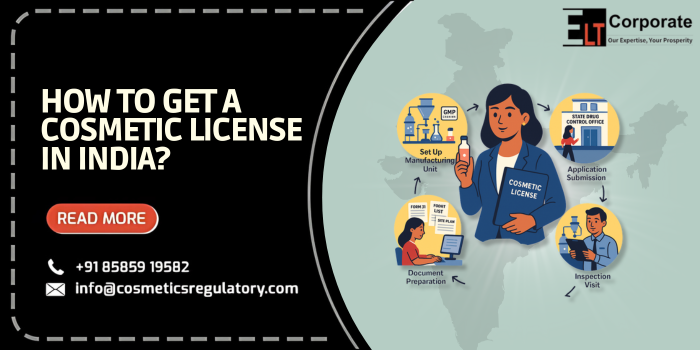 How To Get A Cosmetic License In India