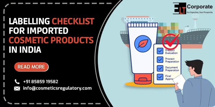 Labeling Checklist for Imported Cosmetic