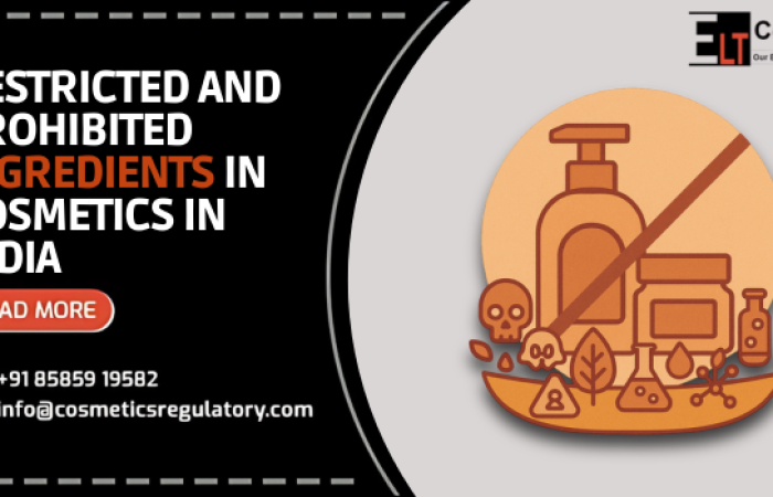 Restricted And Prohibited Ingredients In Cosmetics In India