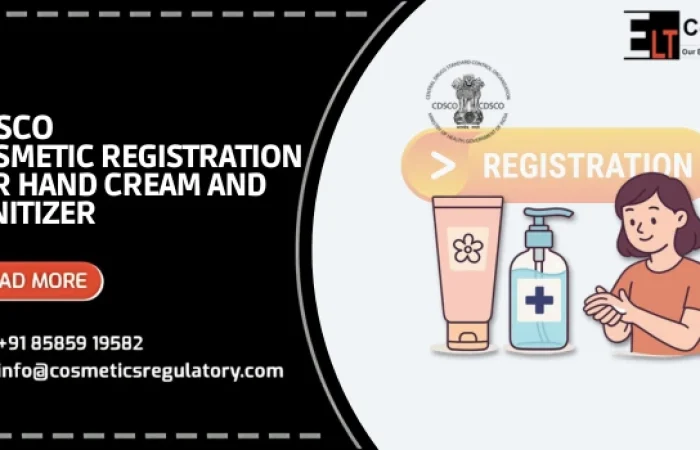 Cosmetic Registration for Hand Cream and Sanitizer