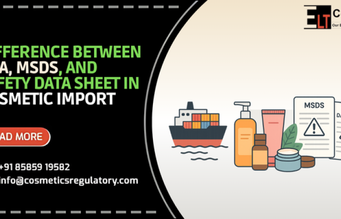 Difference Between COA, MSDS, and Safety Data Sheet in Cosmetic Import