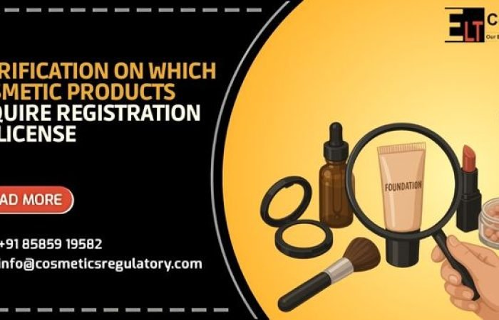 Cosmetic Products Require Registration