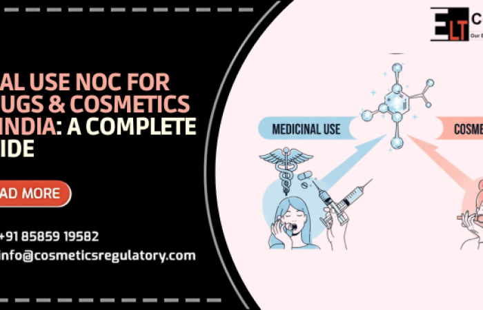 Dual Use NOC for Drugs & Cosmetics in India
