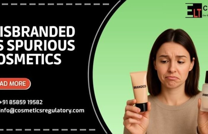 Misbranded vs Spurious Cosmetics