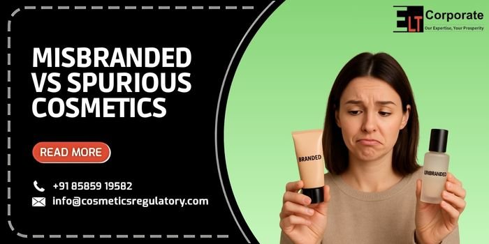 Misbranded vs Spurious Cosmetics
