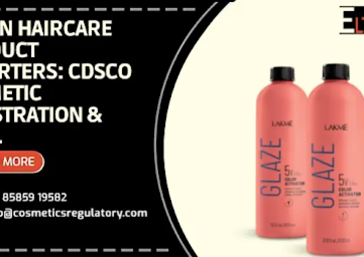 CDSCO Cosmetic Registration & Form COS-1