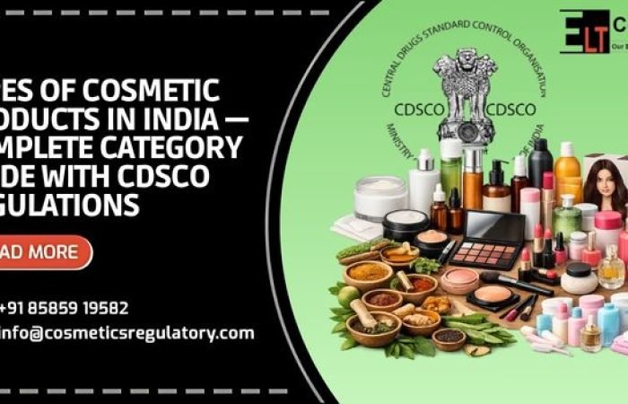 Types of Cosmetic Products in India — Complete Category Guide with CDSCO Regulations
