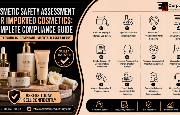 Cosmetic Safety Assessment for Imported Cosmetics in India