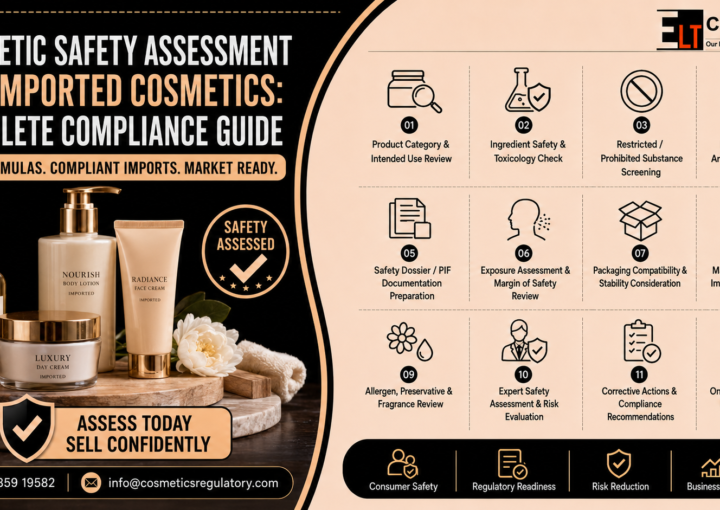 Cosmetic Safety Assessment for Imported Cosmetics in India