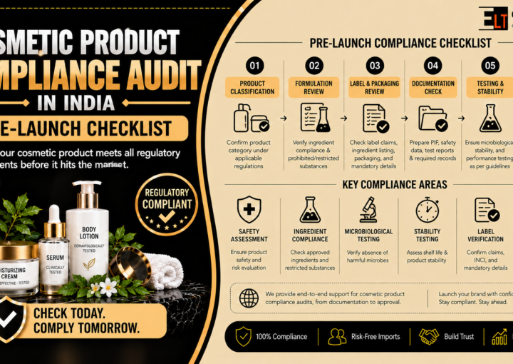 Cosmetic Product Compliance Audit in India: Pre-Launch Checklist